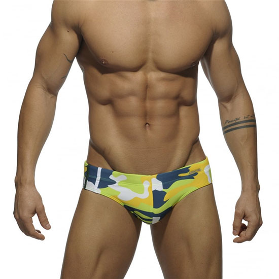 Slip Natacion Addicted Hombre Camuflaje - Haga un click en la imagen para cerrar